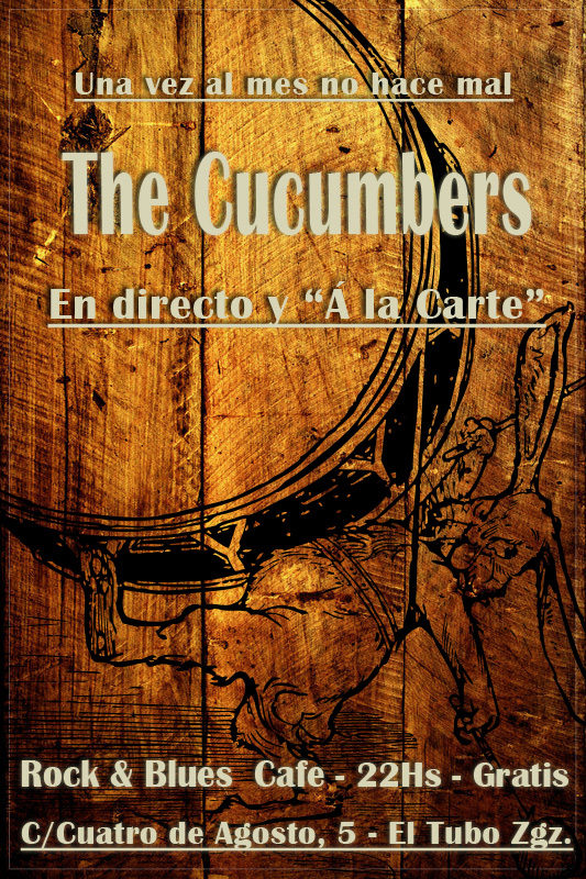 12 De Mayo Jueves A La Carte En Rock Blues Cafe 22hs The Cucumbers